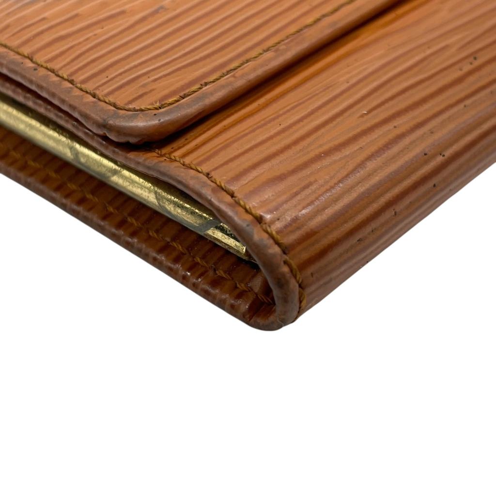 Б/у Держатель для ключей LOUIS VUITTON Коричневая кожа унисекс