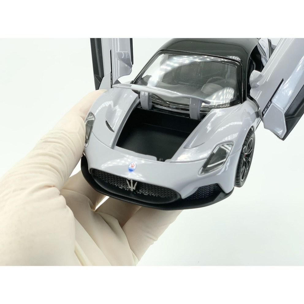 1:Модель-игрушка суперкара Maserati MC20, литая, масштаб 1:22 - Зеленый