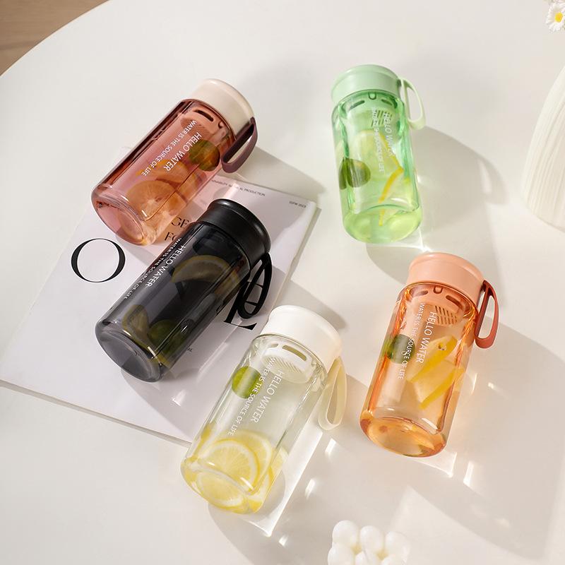 Пластиковый стакан для воды уличный универсальный портативный спортивный ручной стакан летний студенческий стакан большой емкости