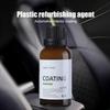 Car Plastic Refurbished Coating Agent Part Retread Scratch Repair Console Instrument Panel Care Polish Cleaner