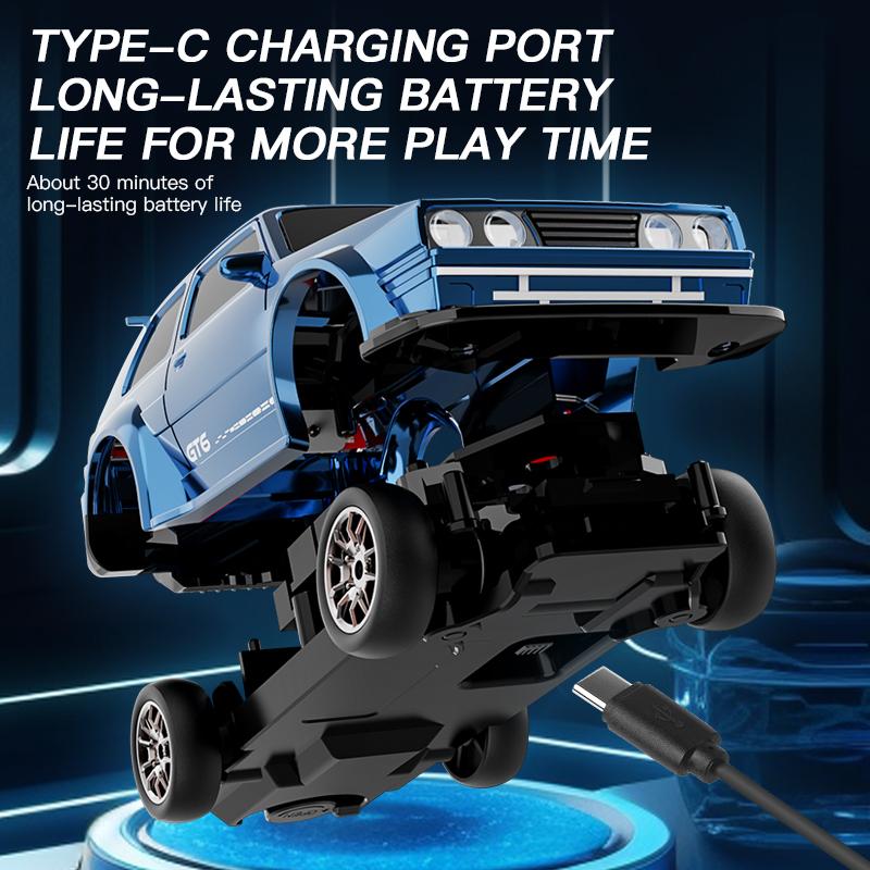 KF30 1/43 2.4G Высокоскоростной Дрифт Радиоуправляемая Машинка 4WD Машина на Радиоуправлении Полный Привод Мини Модель Гоночной Машинки Игрушка Подарок для Мальчика
