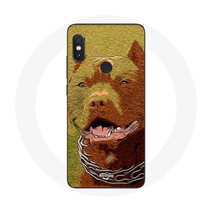 Coque pour Xiaomi Redmi Note 5 AI Dual Camera American Pit Bull Terrier