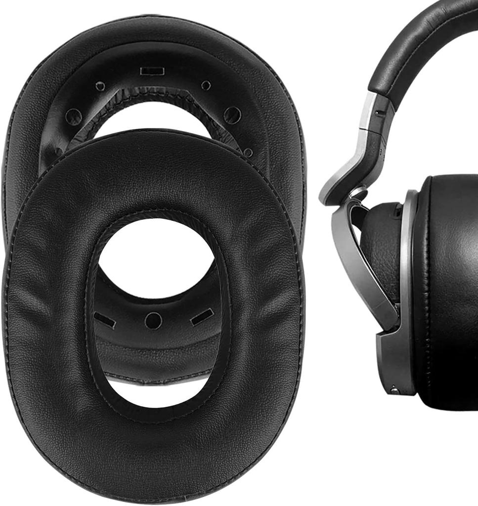 AKHQC Replacement Ear Compatible with Sony Made of Soft Protein Leather and Memory Replacement Ear Pads for Repair Accessories Pads, MDR-HW700