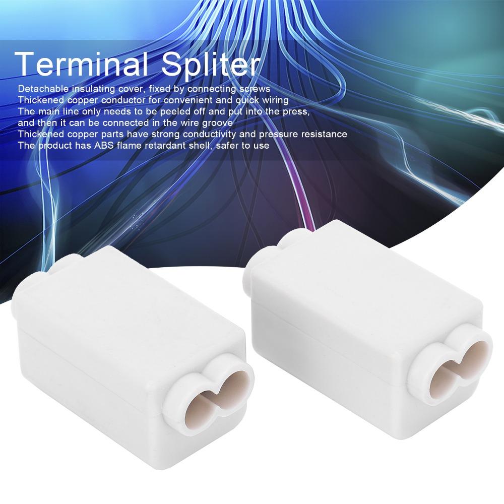 5Pcs Copper Terminal Spliter Parallel Connection Copper Terminal Spliter Ceiling Light Installation