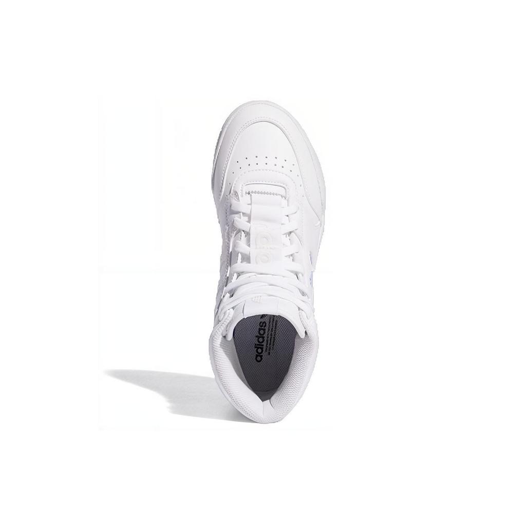 adidas Оригинальные Drop Step XL Удобные Повседневные Высокие Кеды для Скейтборда Женские Кроссовки Лазерно-Белые FW6282