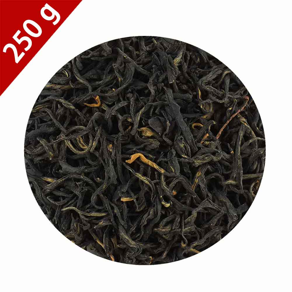 Black Tea Lapsang Souchong Without Smoky Flavor Chinese Red Teas Good for Stomach Bag Packaging 250g