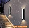 Modern Led Waterproof Outdoor Up Down Wall Lamp IP65 Aluminum 12w LED Wall Light Indoor Decorated Wall Sconce