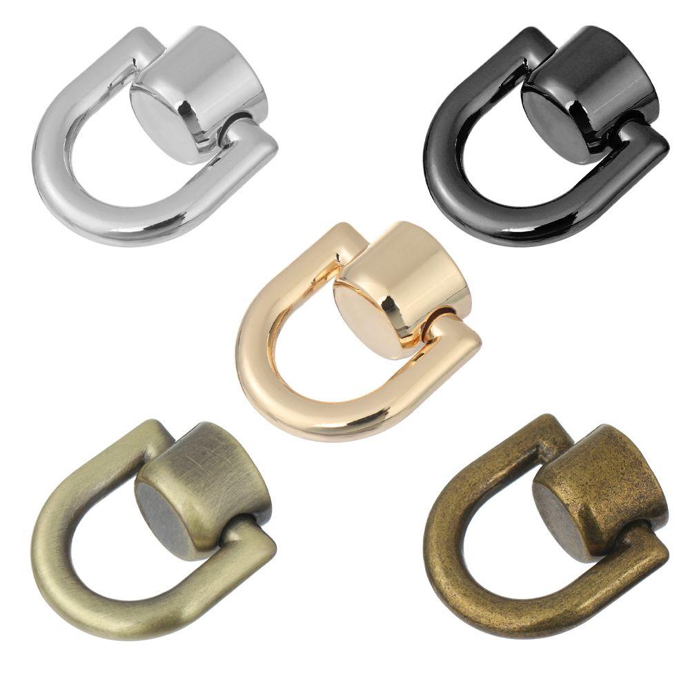 Craft Luggage Buckle Bag Snap Handbag Belt Connector Studs Button Nail Buckle Metal Bag Rivet