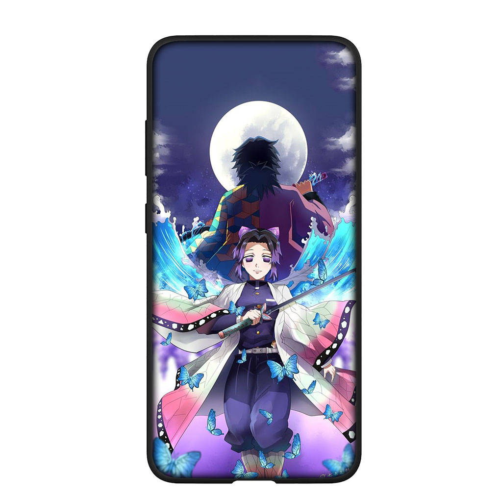 Phone Case for Samsung Galaxy S24 S23 iPhone 15 14 Xiaomi Redmi Note 13 12 11 8 10 9 Pro Max X XR OPPO A15 Huawei Kochou Shinobu Demon Slayer Cover