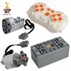 APP Programmable Building Blocks Kit with Servo Motor & 8-Speed Remote Control, Compatible Legoeds PF MOC System