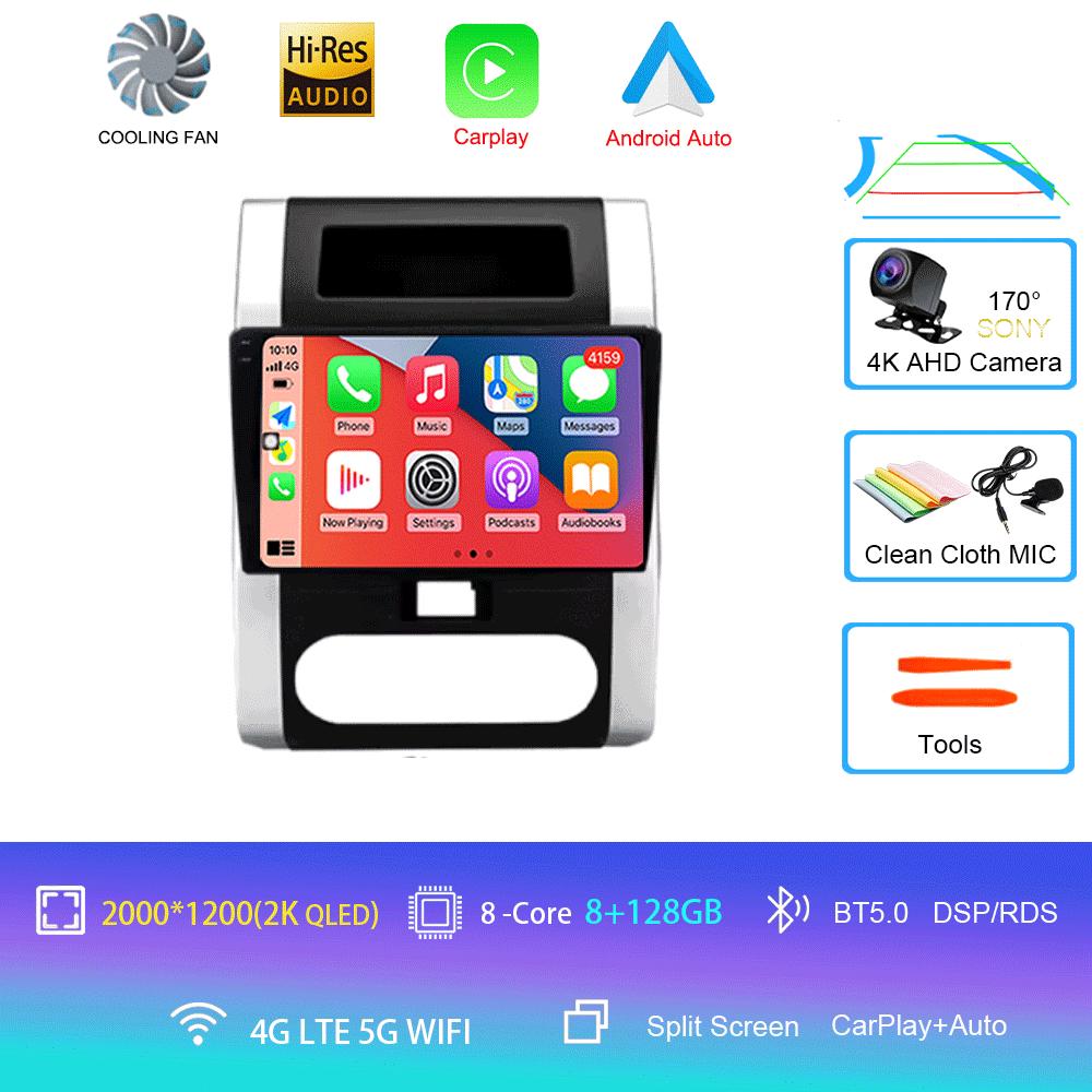 Android 14 для Nissan X-Trail X Trail XTrail 2 T31 2007-2015 4G Автомобильный мультимедиа GPS Голос Беспроводной CarPlay Авторадио Навигация