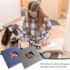 16 Inch/18 Inch Self-Adhesive Photo Album Family Picture Album with 20 Sheets Inner Pages Scrapbook Photo Storage Book for Festive Wedding Baby Travel