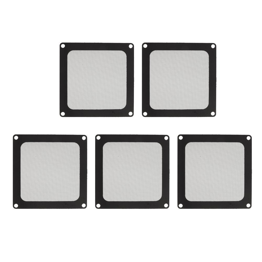5PCS Nylon Mesh PC Chassis Fan Cover 90x90mm Chassis Dust Cover PC Chassis Dust Filter DIY PC Case