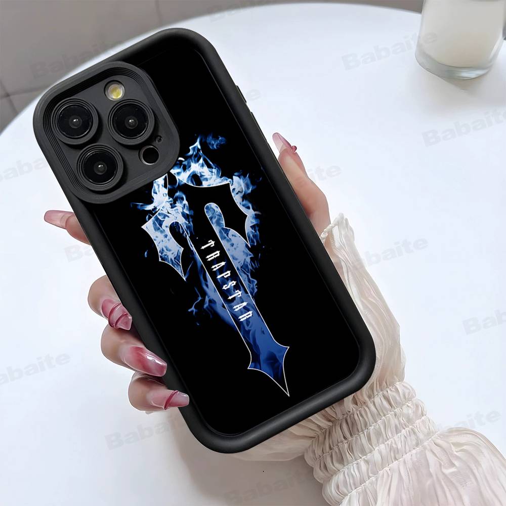 Чехол для телефона T-Trapstars Для iPhone 17 16 15 14 13 12 11 Pro Max Plus Mini Счастливым рисунком