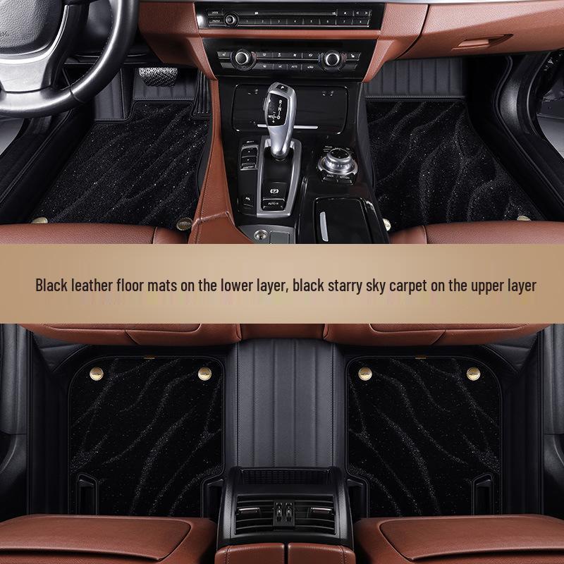 2023 Volkswagen Passat Full Coverage Floor Mats for 330T and 380SI-Starry Sky Edition