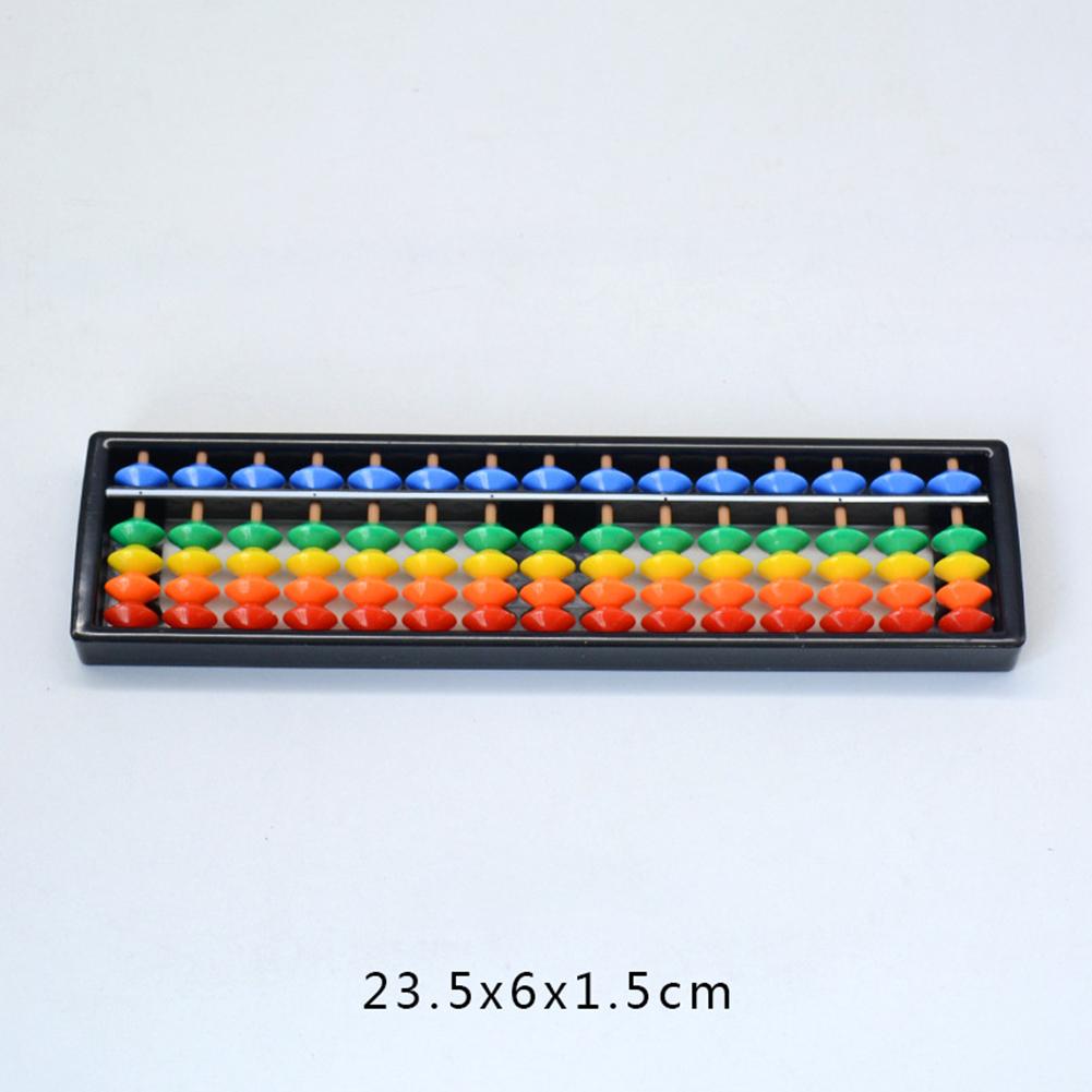 Детские счеты с радужными шариками, инструмент для арифметического подсчета для детей, учеников детского сада, 7, 9, 11, 13, 15, 17, столбец, счеты
