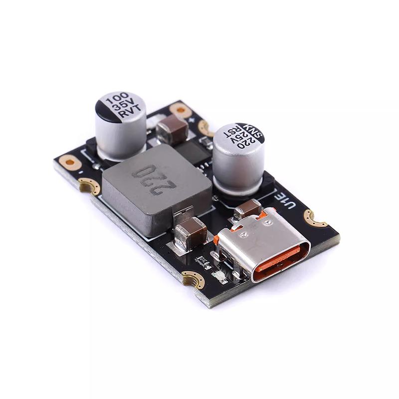 Модуль быстрой зарядки Pd65W Type-C Usb-интерфейс поддерживает Pd3.1 Qc3.0 Scp Pps быстрое зарядное устройство 5 В 9 В 12 В 20 В