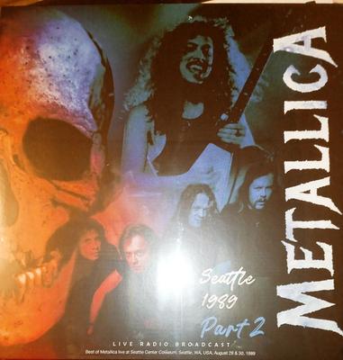 Виниловая пластинка METALLICA - Сиэтл 1989 Часть 2 CL85364 Cult Legends 2022 Нидерланды Рок