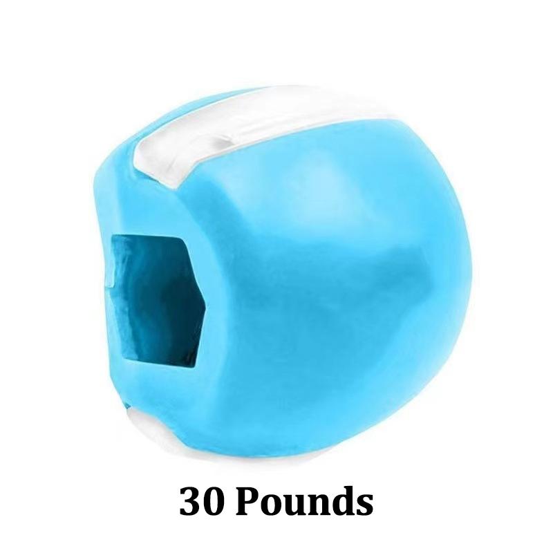 Jawline Exerciser Facial Jaw Muscle Toner Training Fitness Ball Anti-aging Food-grade Silica Face Chin Cheek Lifting Slimming