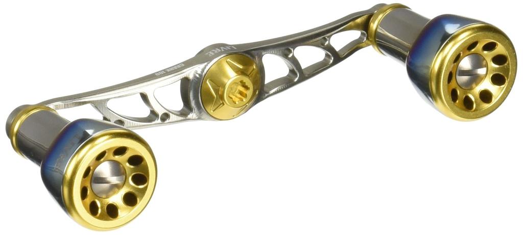 Катушка LIVRE FullComp crank для Shimano 100 P Gold (для левшей) (Титан + Г)