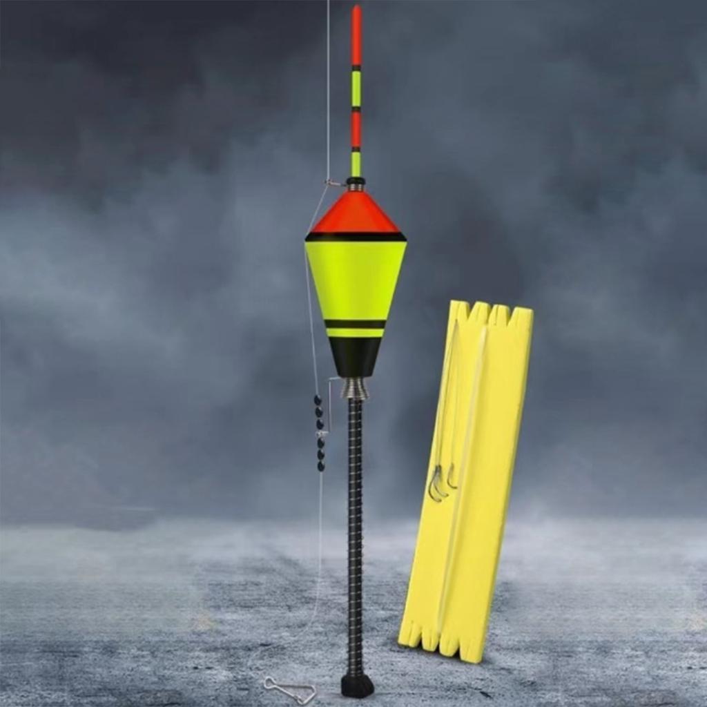 Автоматический рыболовный поплавок Быстрый поплавок Рыбалка Автоматический крючок Светящийся поплавок Поплавочное устройство для морской рыбалки Рыболовные аксессуары