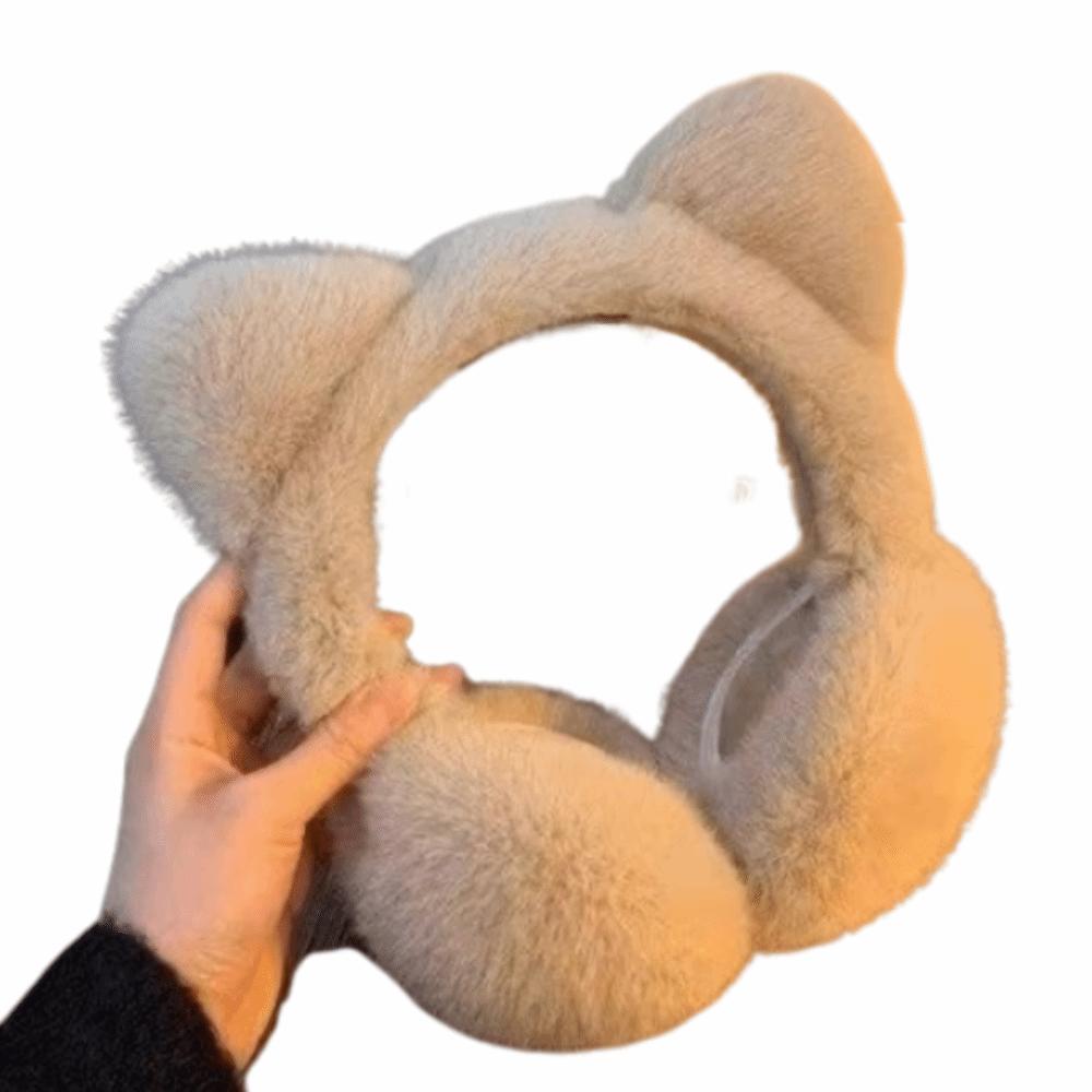 Windproof Cat Earmuffs Foldable Cold-proof Ear Mask Fashion Cute Ear Cover Holiday Gifts
