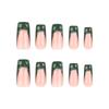 24pcs French False Nails Long Almond and Ballerina Nail Tips Manicure Press on Nails  Women