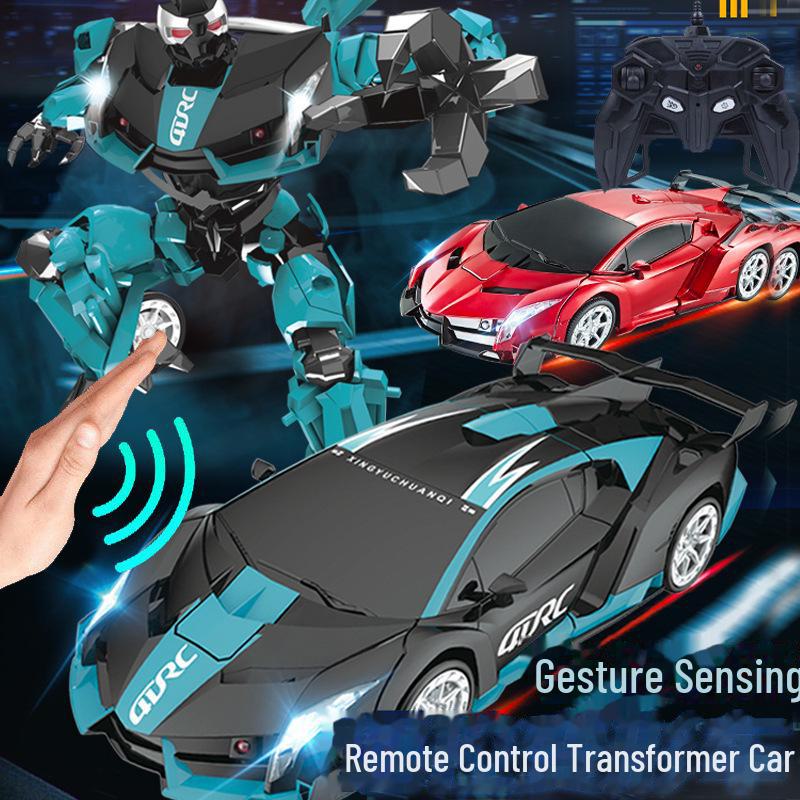 Детский игрушечный робот-трансформер на дистанционном управлении