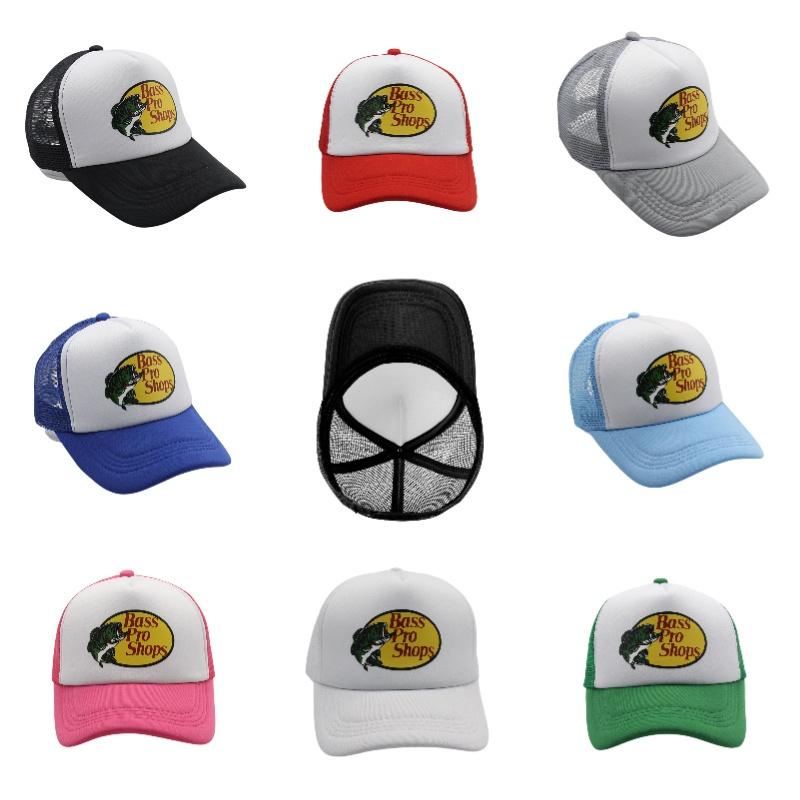 Летняя бейсболка с козырьком от солнца Bass Pro Shops для водителей грузовиков F220