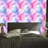 Wallpaper pink purple ink powder pink, soft forms 50x1000