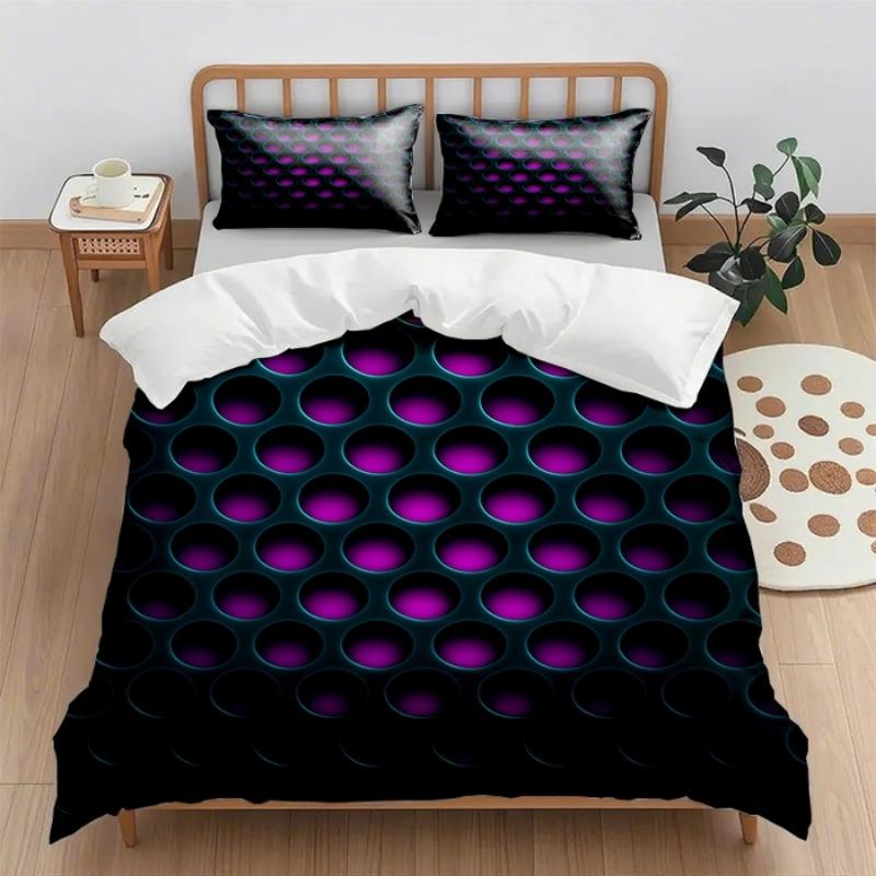 Digital Printing Quilt Cover Set 2Pcs/3Pcs Holiday Gift Household Quilt Cover Without Sheet (Quilt Cover + Pillowcase)