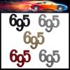 3D Премиум 695 для Punto 124 125 130 131 500 595 70-й Юбилей автомобиль Капот Крыло багажник Хвост Задняя Декаль Эмблема Значок Наклейка