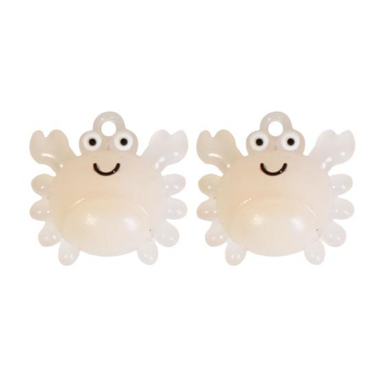 2 шт. Автомобильный кулон с ультрафиолетовым датчиком температуры, меняющий цвет, в форме утки, брелок для украшения сумки