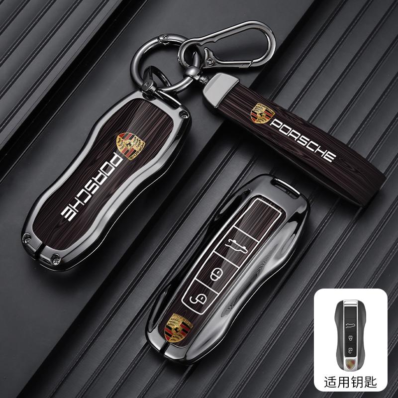 Car Smart Key Case Cover Shell For Porsche Panamera Spyder Carrera Macan Cayman Cayenne 911 970 981 991 Keyless Auto Accessories