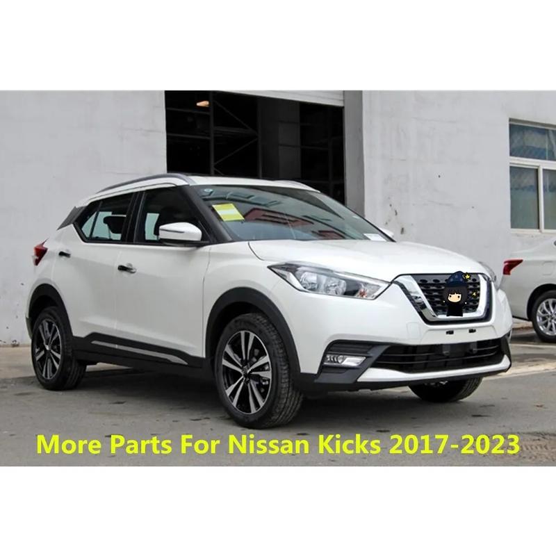 For Nissan Kicks 2017 2018      ABS Car Rear Brake Light Frame Decoration Trim Auto Exterior Accessories