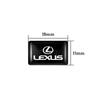 BSAT7 Car Interior Sticker Rubber Badge Decorate Paster For Lexus RX330 IS250 Ct200h ES300h RX350 IS300h ES350 Steering Wheel Sticker