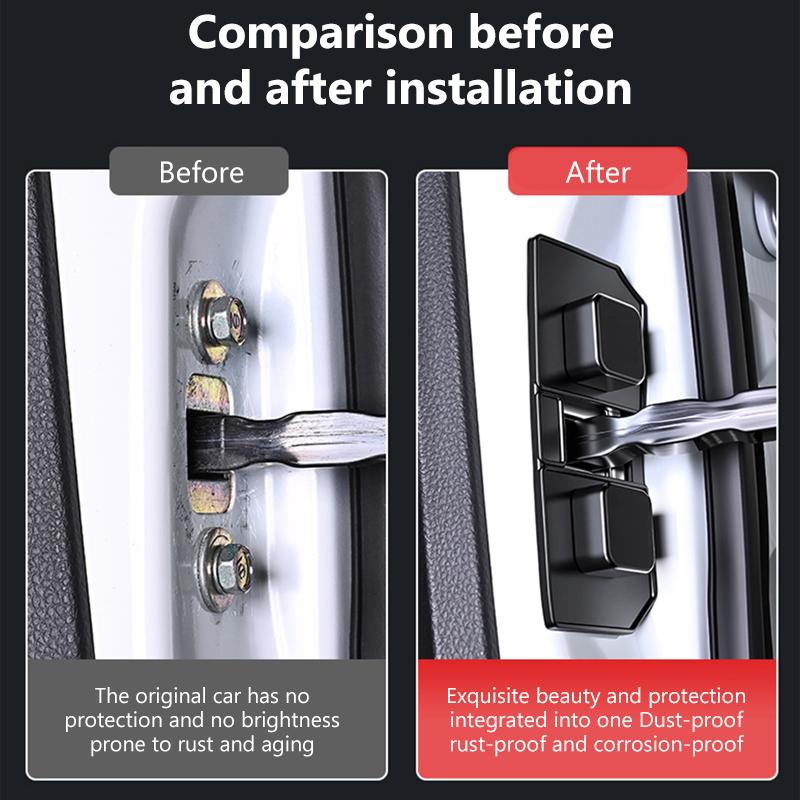 SEAMETAL Силиконовый ограничитель двери автомобиля, накладка-замок, буфер, амортизатор, силиконовые защитные накладки на дверной фиксатор автомобиля, ударопрочные, утолщенные, противоударные