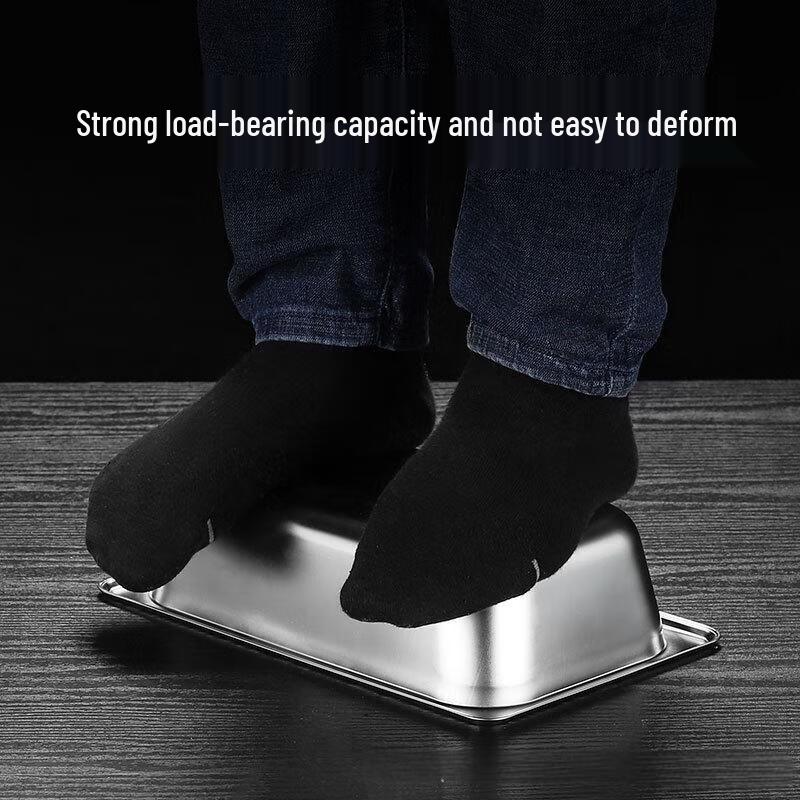 Wandai Chuan 201 Stainless Steel 1/1 Gastronorm Pan Lids, 2-Pack