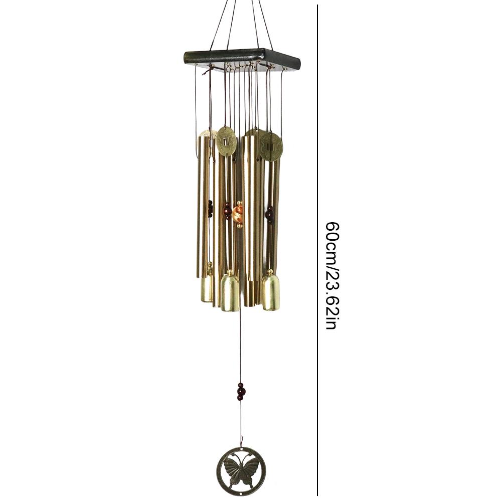 Алюминиевая трубка колокольчик ветра металлическая трубка колокольчик ветра подвесной дверной колокольчик декоративный колокольчик ветра для наружного двора балкона