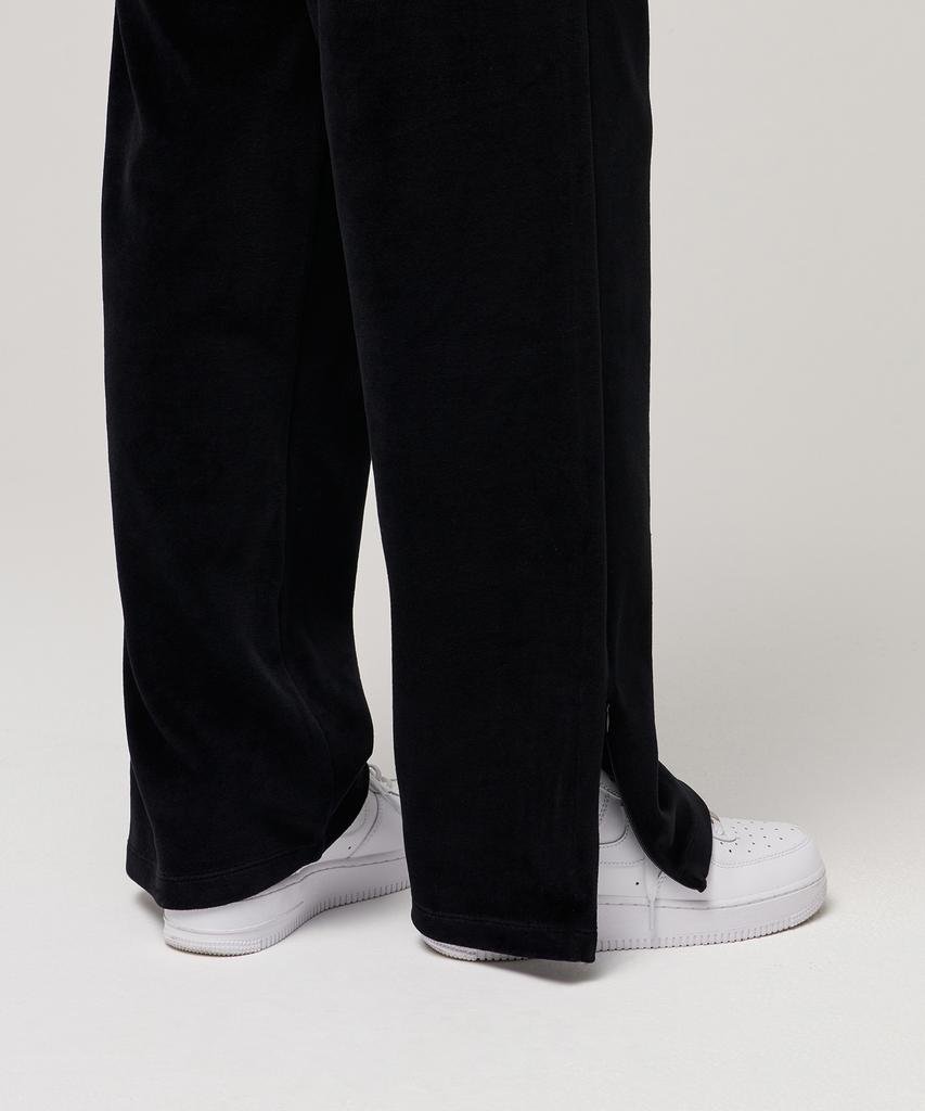 MUSINSA STANDARD WOMAN Women'S Velour Lounge Pants [Black]