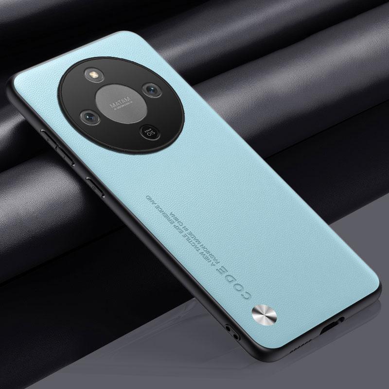 Роскошный чехол из искусственной кожи для Huawei Mate 70 60 40 30 Pro, защитная крышка из мягкого силикона, чехол для телефона