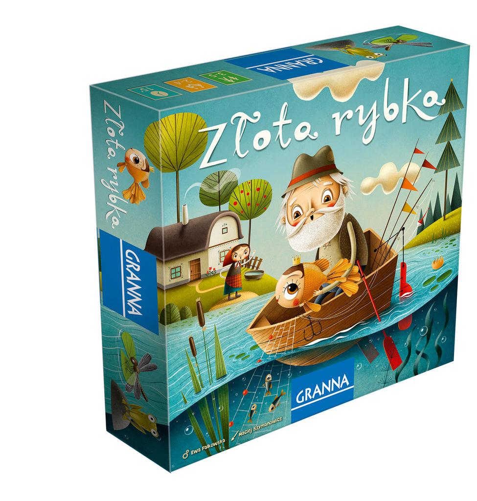 Golden Fish. Granna board game.