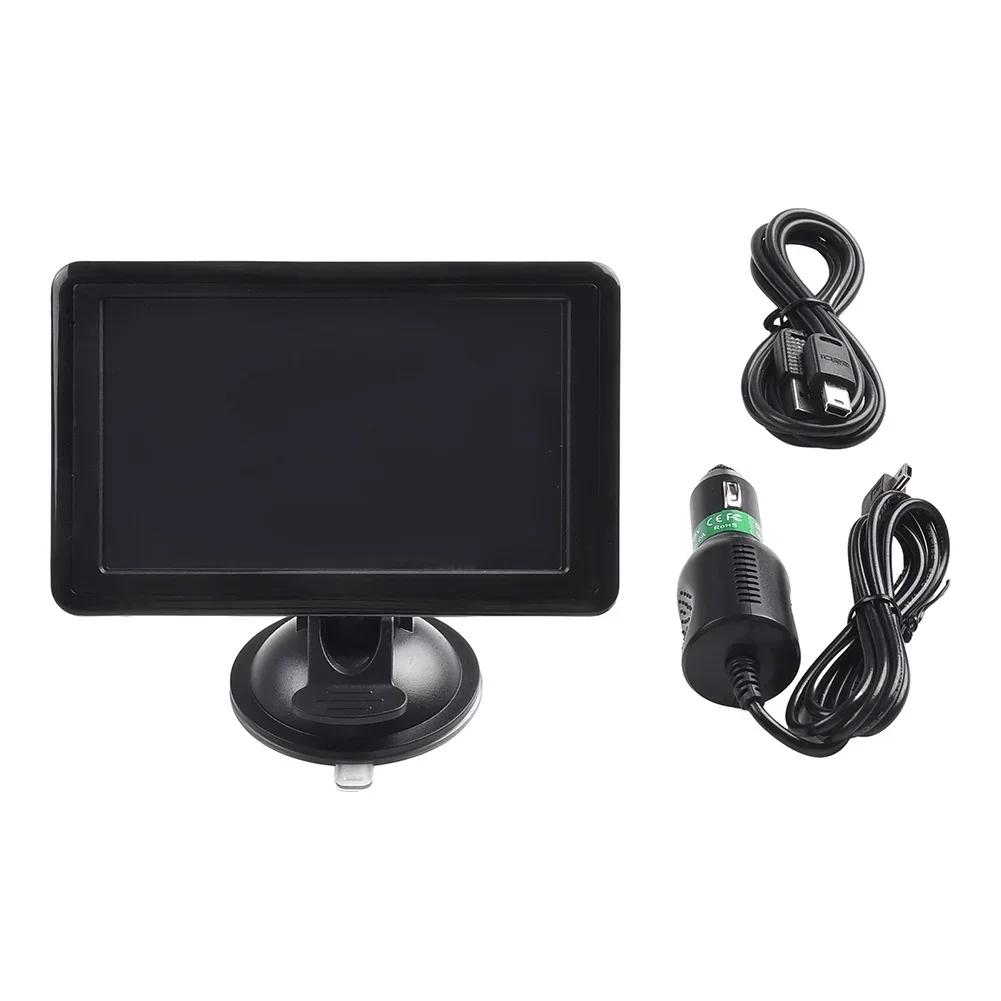 5-дюймовый GPS-навигатор для автомобиля, грузовика, SAT NAV, аксессуары, инструменты, навигатор, 2025, бесплатное обновление, карта Европы, Северной Америки, 8 ГБ, FM-музыка