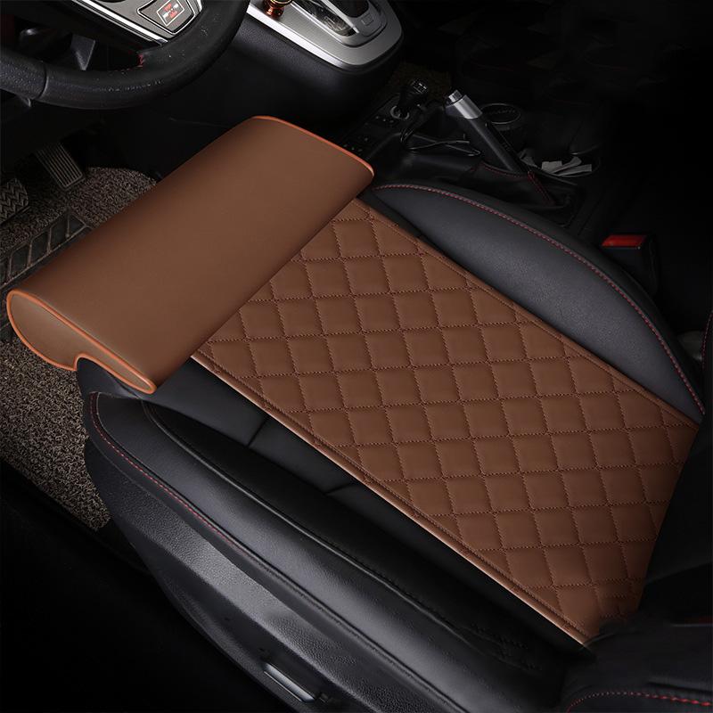 Универсальная подушка-удлинитель для автомобильного сиденья из искусственной кожи, против усталости вождения, удобная подставка для коленей, подставка для ног, подушка для расширения бедра