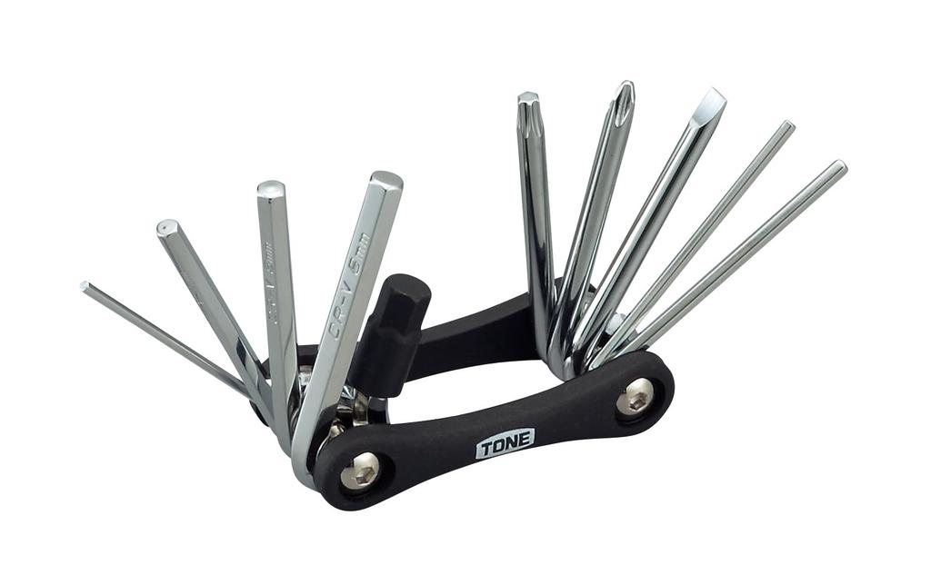 TONE Multi Tool CMT10 Black 10 Types of Tips