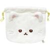 CA76103 Plush Drawstring Bag Ishiyowa-chan "Junior-chan Appears" Junior-chan