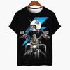 Unisex T-Shirts Cat Graphic T-Shirt 3D Animal Print Short Sleeve Tops Summer Tees Streetwear Oversized Loose Men's Clothing 6XL