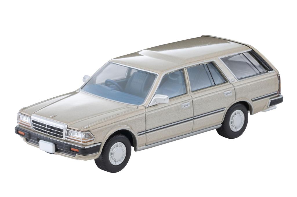 TOMYTEC Масштаб Tomica Limited Vintage Neo Nissan Gloria Wagon V20E GL Желтовато-серебристый Модель 1991 года 336181 1/64 LV-N244b (Собранная модель)