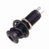 Electric Bass Guitar Straight Ribbed Tube Output Jacks Cylinder Input Kack Socket Guitar Parts