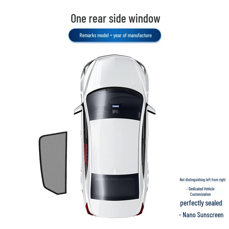 AION V T-Rex Car Window Magnetic Sunshade: UV Protection, Heat Insulation, Side Window Mesh